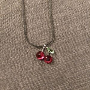 Genuine Swarovski Cherry Necklace